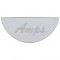 Stainless Steel Peterbilt Gauge Emblem - Amperage (Amps) Check