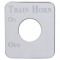 Stainless Steel Kenworth Switch Plate - Train Horn
