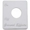Stainless Steel Peterbilt Switch Plate - Ground Effects