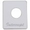 Stainless Steel Peterbilt Switch Plate - Interrupt