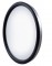 Stainless 8 1/2" Convex Mirror - 320R - Offset Stud