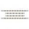 S.S. Peterbilt63" Sleeper Light Panel With Thirty 9 Amber Led 2" Light With Visor-Amber Lens