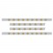 S.S. Peterbilt63" Sleeper Light Panel With Thirty 9 Amber Led 2" Light With Bezel - Amber Lens