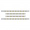 S.S. Peterbilt63" Sleeper Light Panel With Thirty 7 Amber Led 2" Reflector Light With Bezel - Amber Lens