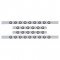 S.S. Kenworth60" Sleeper Light Panel With Thirty 9 Amber Led 2" Beehive Lt With Grommet - Clear Lens