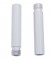(2/Card) Chrome Metal Tube Door Knob