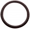 18" Leather Steering Wheel Cover - Burgundy