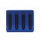 Anodized Blue Aluminum Kenworth Replacement Pedal - Clutch