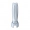 Chrome "Vegas" Grooved Gearshift Knob With Mounting Adaptor - Vertical