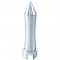 Chrome "Talladega" Spike Gearshift Knob With Mounting Adaptor - Vertical