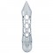 Chrome "Daytona" Shift Knob With Aluminum 5/16-24 Sae Thread Shift Knob Adaptor