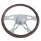Internation 18" Chrome "Boss" Steering Wheel