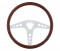 18" Chrome Steering Wheel - 3 Spoke "Gt"