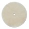 6" White Open Muslin Buff - 18 Ply. & 3/8" Arbor