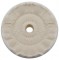 (Pack) 4" White Spiral & Concentric Sewed Muslin Wheel - 40 Ply. & 5/8" Arbor