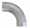 Aluminum 90 Exhaust 5" Expanded Elbow, 5" I.Dia., 5" O.Dia. - 12" X 12"
