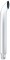 Curved Exhaust, Reducing 6"-5" I.Dia., Bottom, 72"L