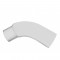 Chrome Peterbilt 379 Exhaust Elbow Replacement, 58 Angled, Reducing 6"-5" O.Dia.