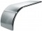 66inch Smooth Half Fender w, Rolled Edge & Flange, (25 -41 ), 16 Ga.