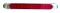 Chrome Auxiliary Stop, Turn & Tail LED Light Strip, Red, (13 Diodes)