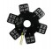 5inch Star Amber LED for 13inch Donaldson Air Breather, (24 Diodes)