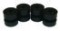Peterbilt, Exhaust Bracket Bushing, Black, (4 Pack)