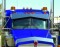 13inch Kenworth, W900 Boltless, Bowtie Curved Glass Sunvisor, (1995+)